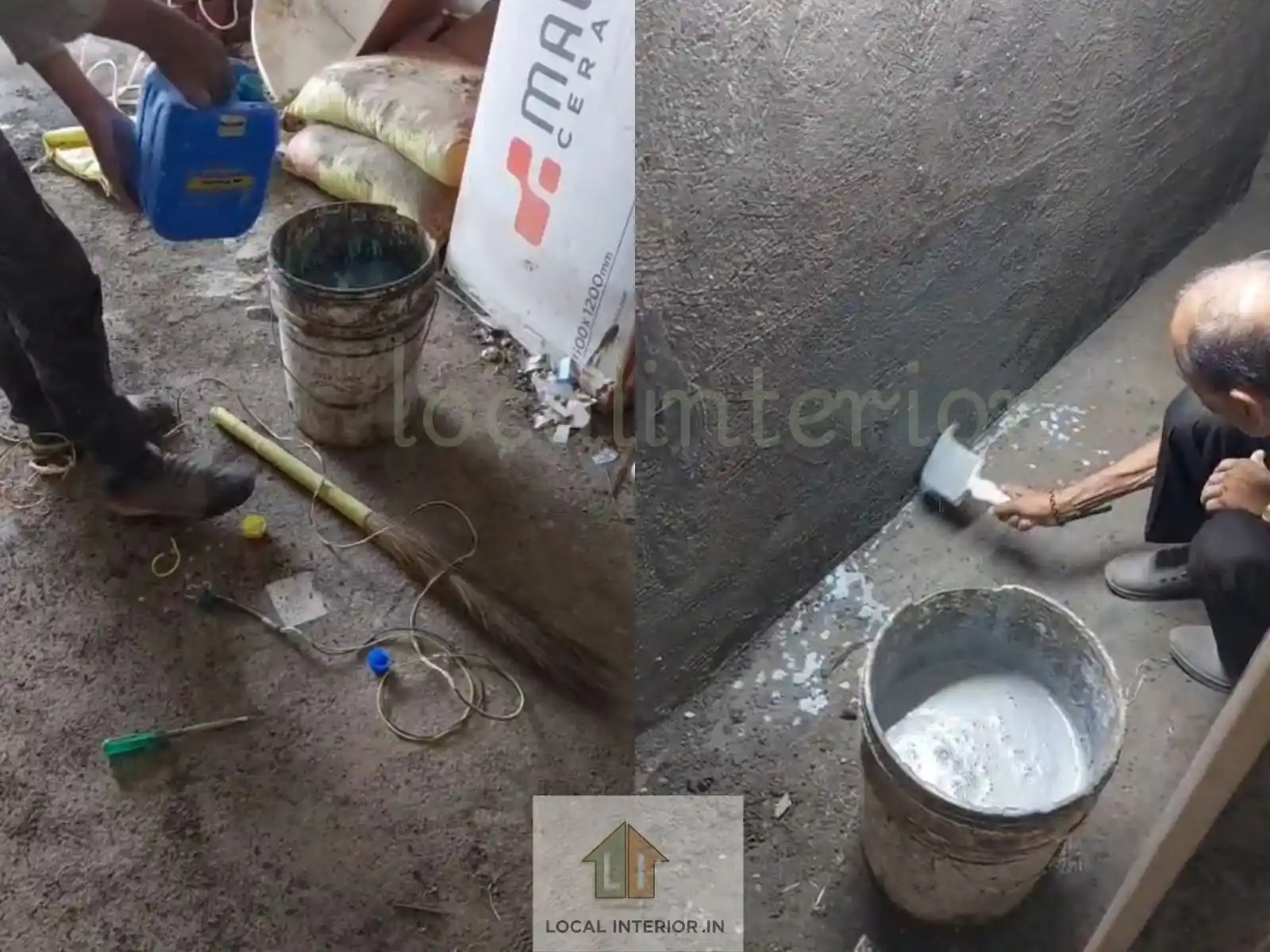 wall waterproofing chemical coating work in India