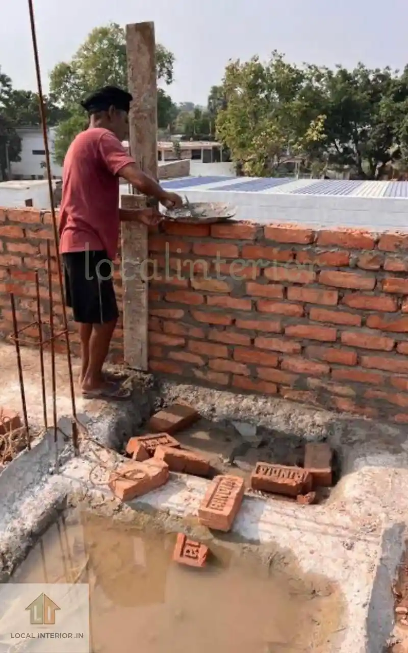 brick wall cost in India 4 inch 6 inch 9 inch wall construction