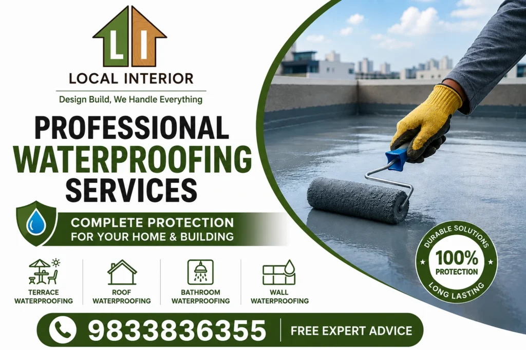 Professional waterproofing services for residential and commercial buildings